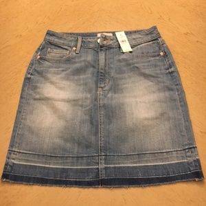 Ann Taylor LOFT - Washed Denim Skirt